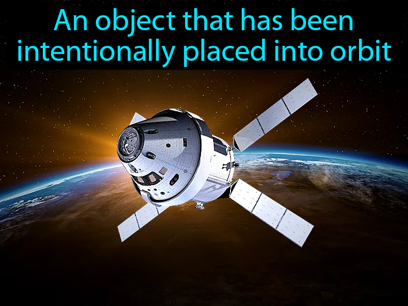 Artificial satellite Definition