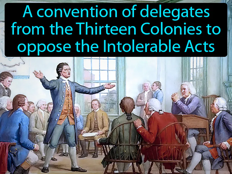 First Continental Congress Definition