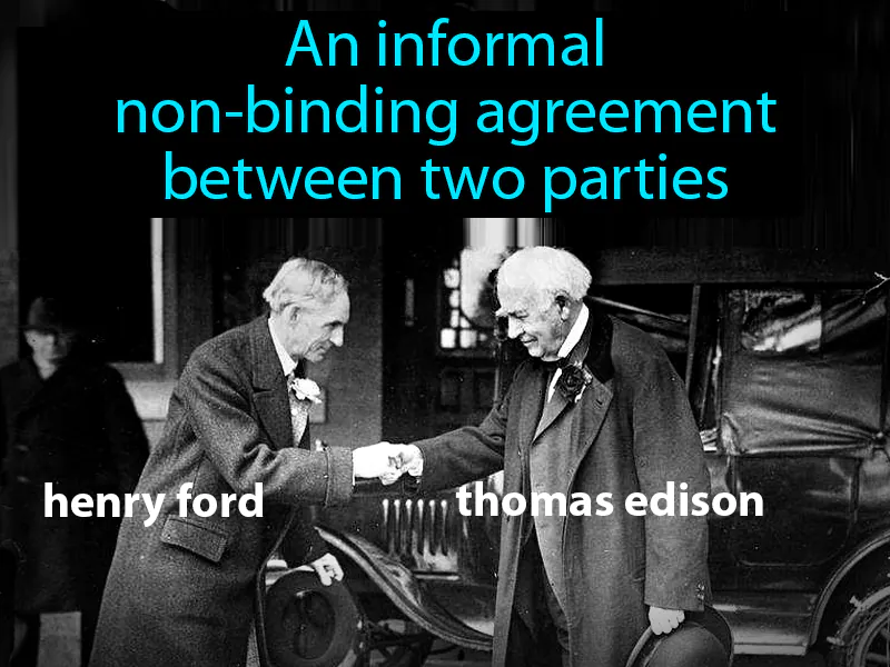 Gentlemens Agreement Definition
