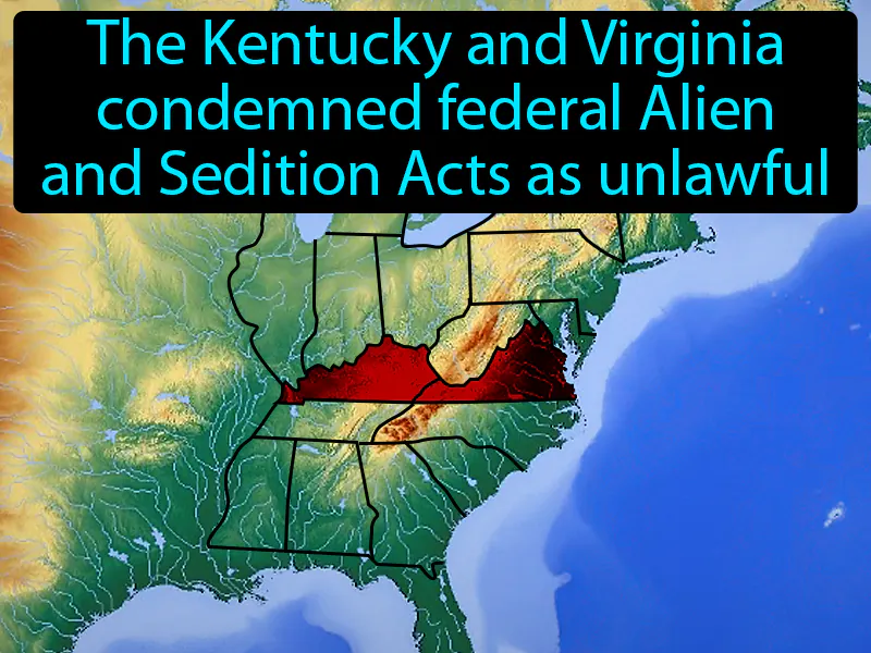 Kentucky And Virginia Resolutions Definition