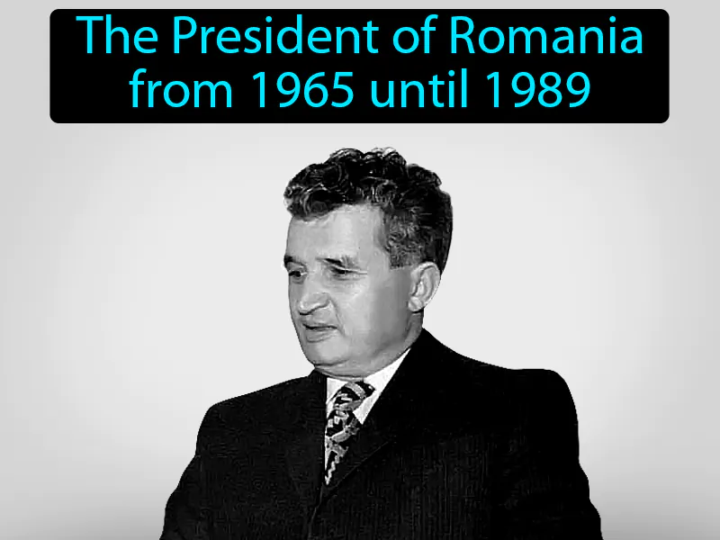 Nicolae Ceausescu Definition