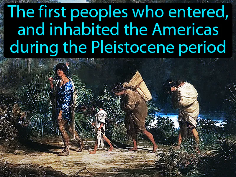 Paleo Indians Definition