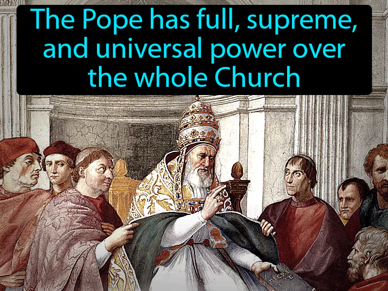 Papal supremacy Definition