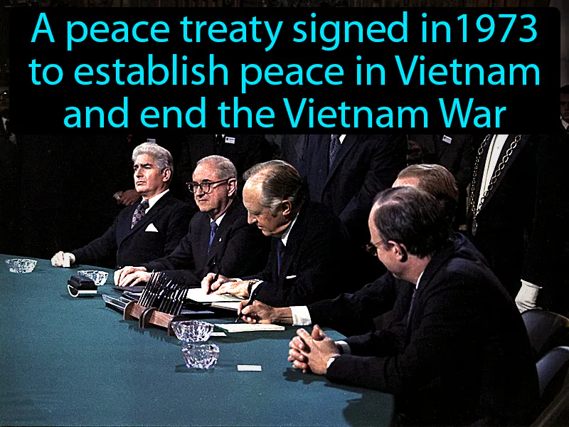 Paris Peace Accords Definition