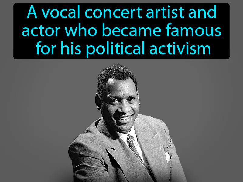 Paul Robeson Definition