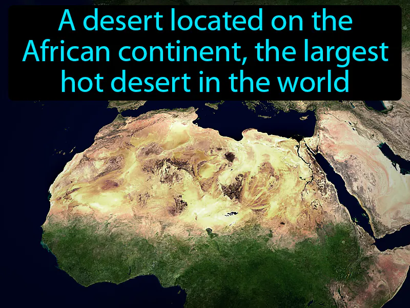 Sahara Definition