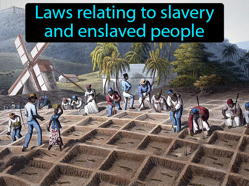 Slave codes Definition