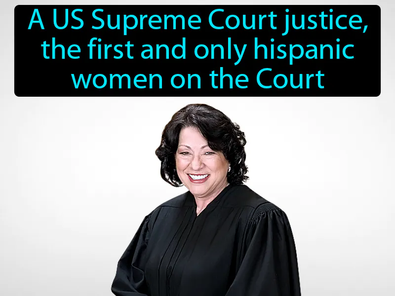 Sonia Sotomayor Definition