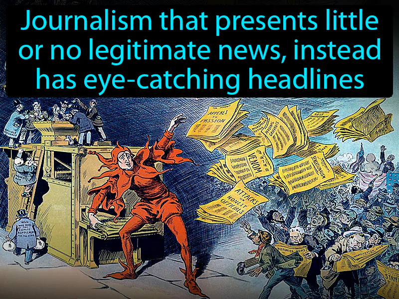 Yellow journalism Definition