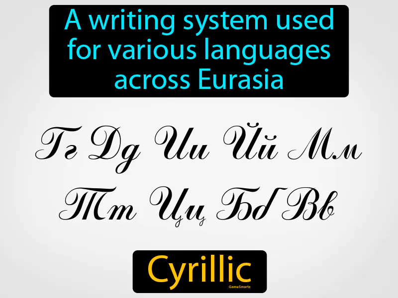 Cyrillic Definition