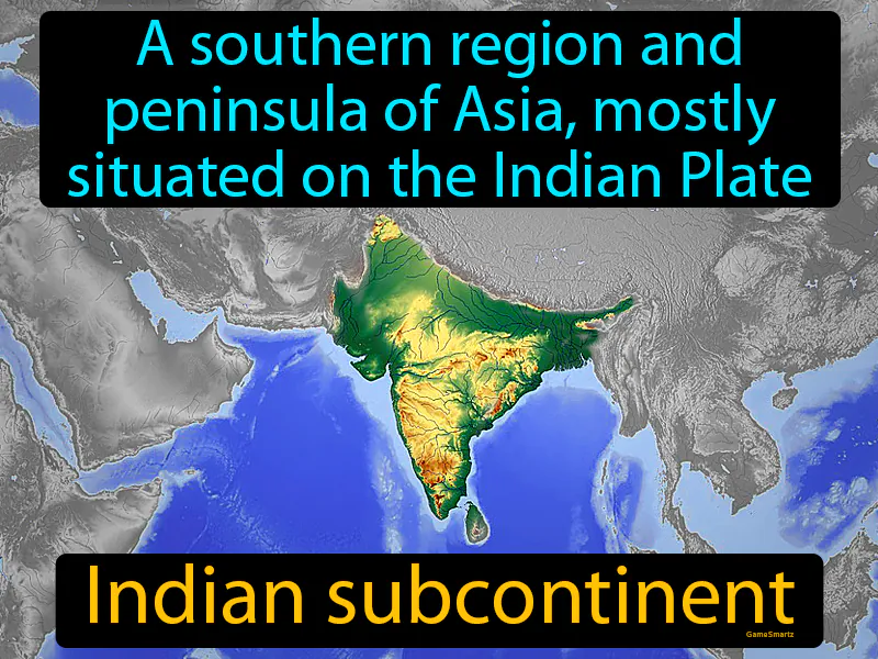 Indian subcontinent Definition