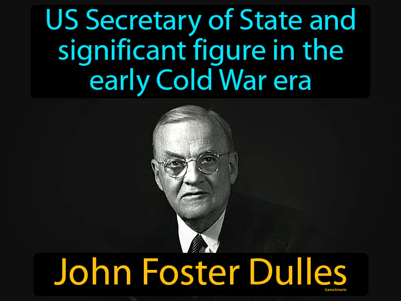 John Foster Dulles Definition