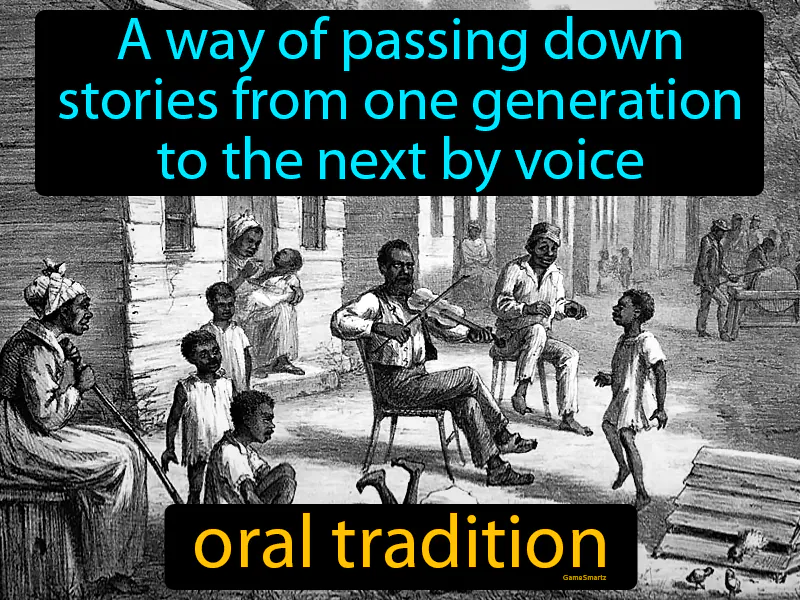 Oral tradition Definition