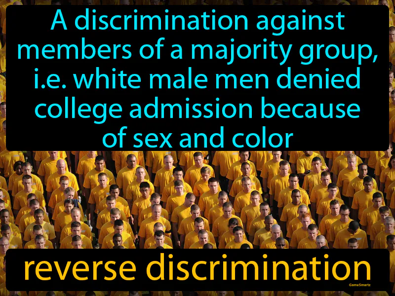 Reverse discrimination Definition