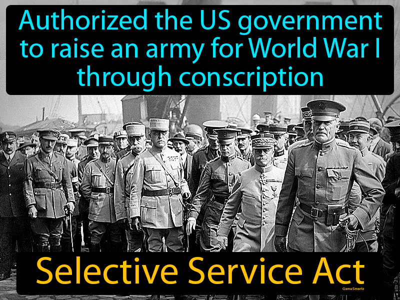 Selective Service Act Definition