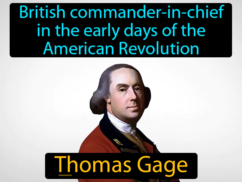 Thomas Gage Definition