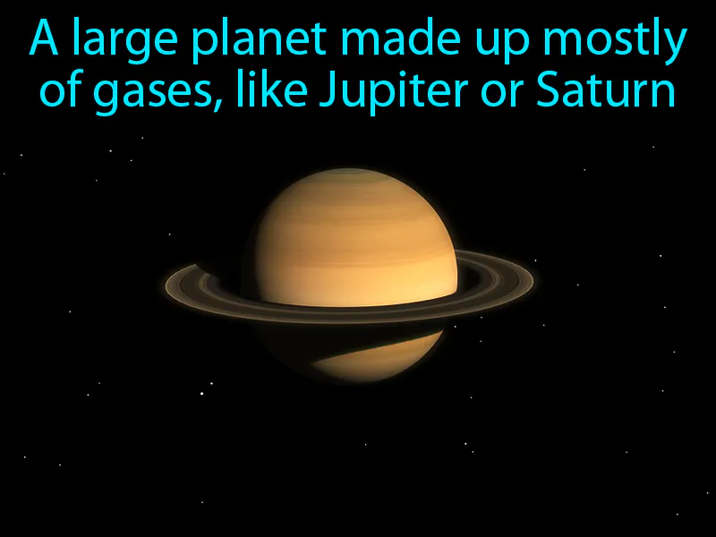 Gas giant Definition