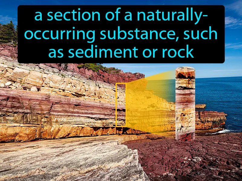 Sediment core Definition