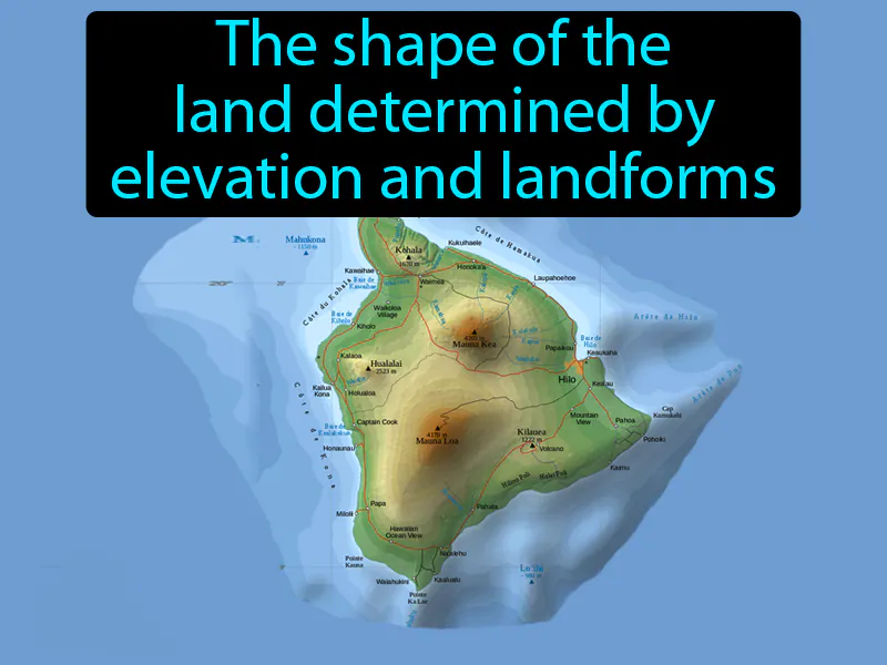 Topography Definition