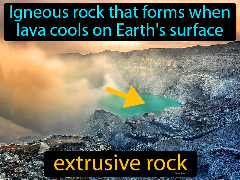 Extrusive rock Definition