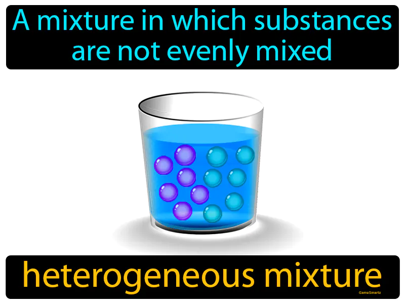 Heterogeneous mixture Definition