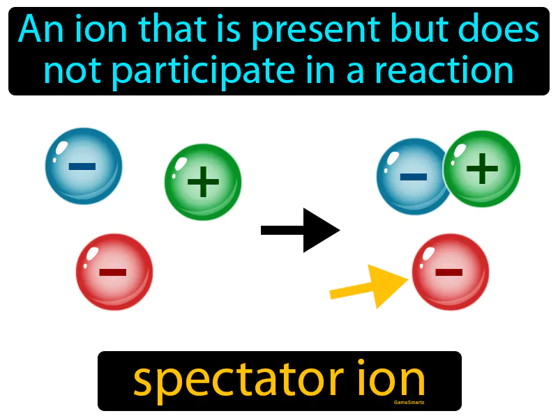Spectator ion Definition
