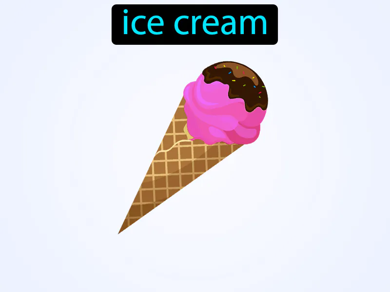 El helado Definition