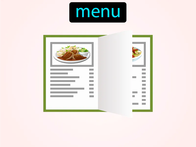 El menu Definition
