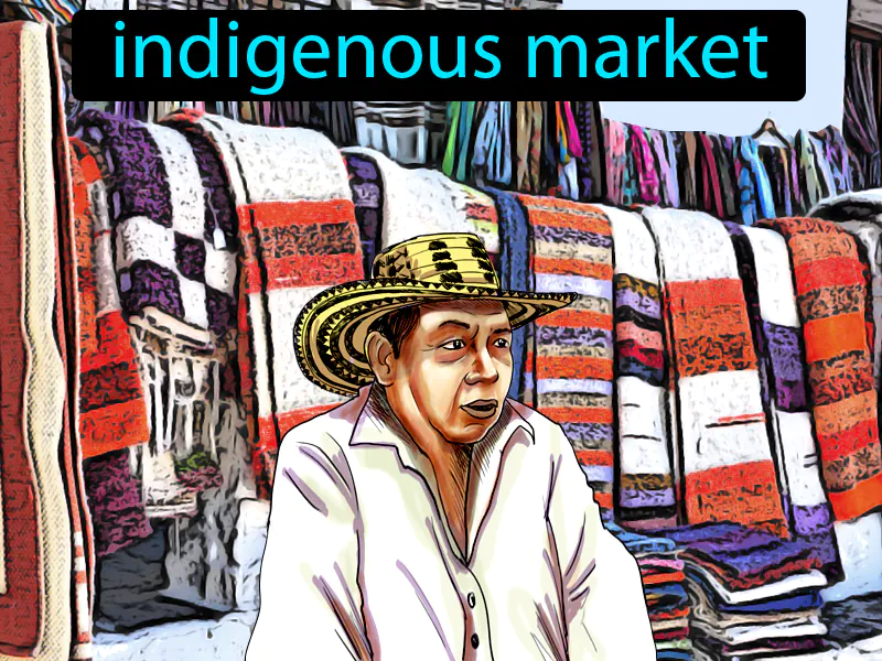 El mercado indigena Definition