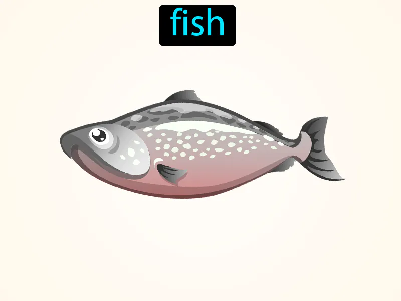 El pescado Definition