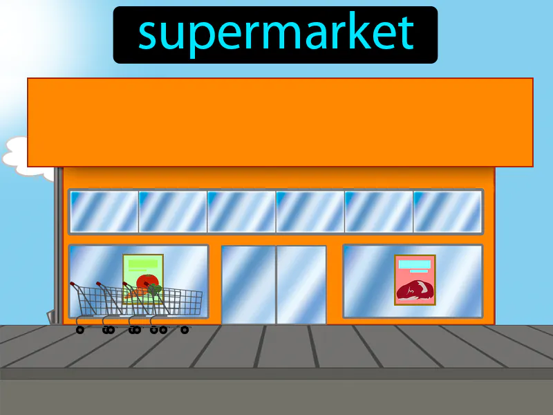 El supermercado Definition
