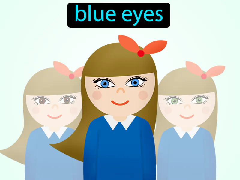 Los ojos azules Definition