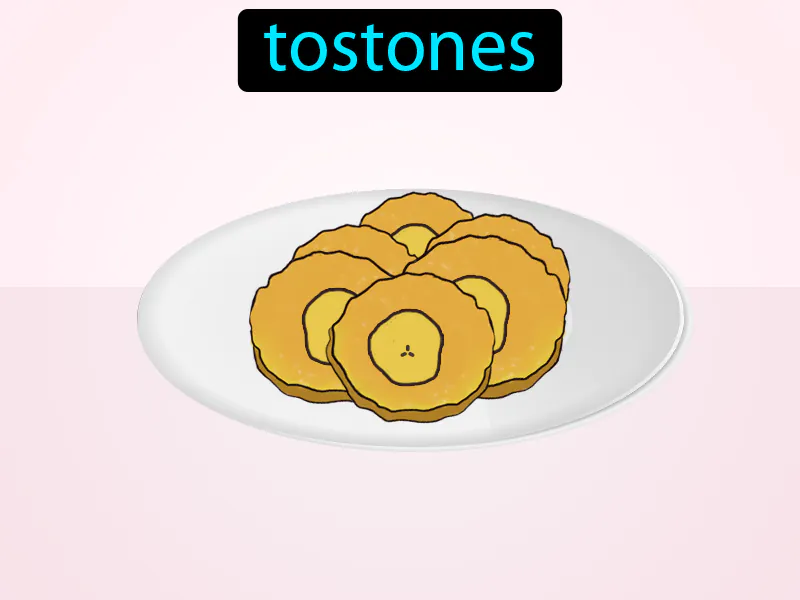 Los tostones Definition