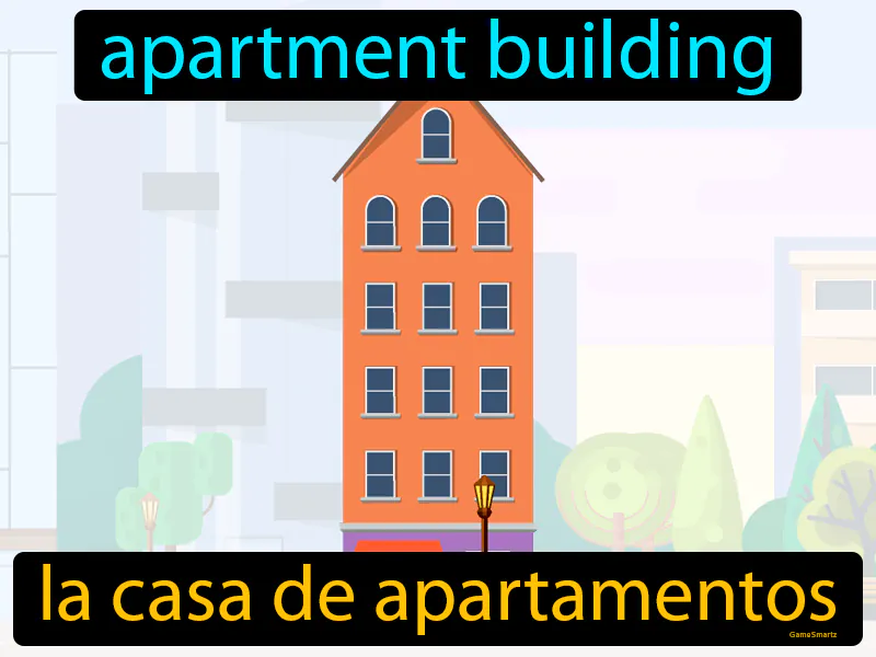 La casa de apartamentos Definition