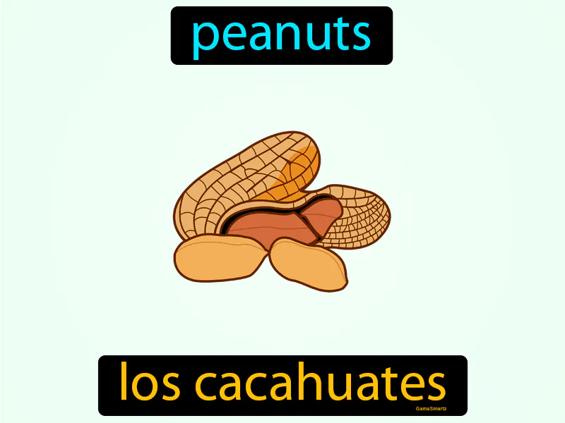 Los cacahuates Definition