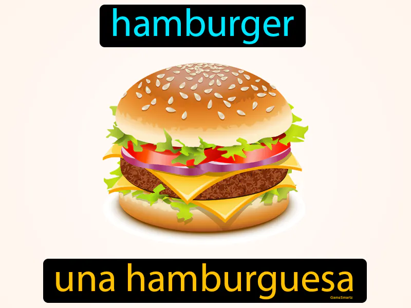 Una Hamburguesa Definition